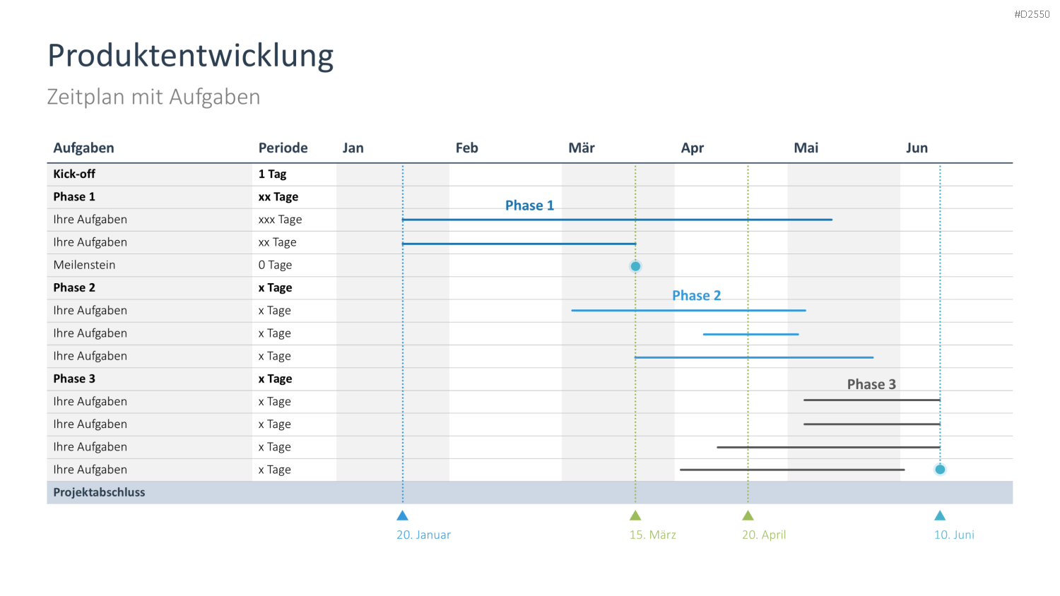 Businessplan PowerPoint-Vorlage