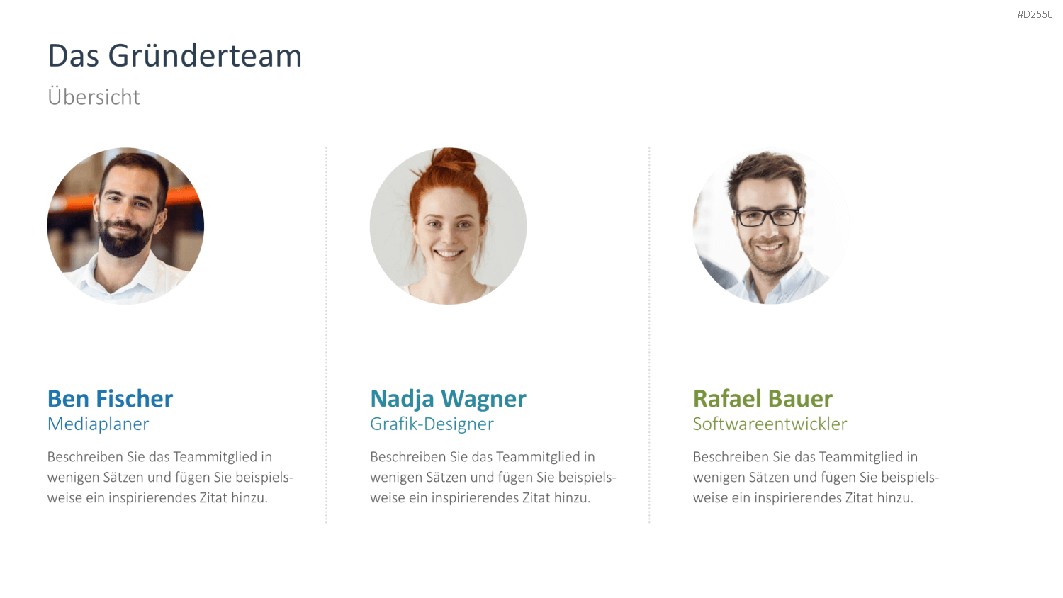 Businessplan PowerPoint-Vorlage