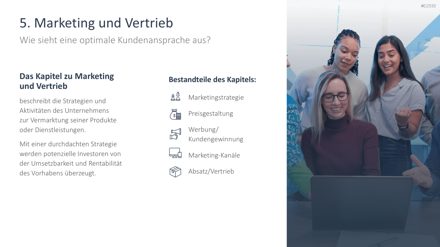 Businessplan PowerPoint-Vorlage