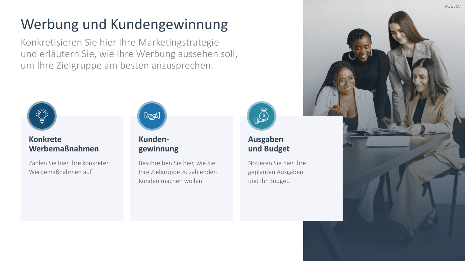 Businessplan PowerPoint-Vorlage