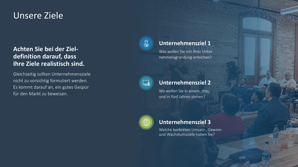 Businessplan PowerPoint-Vorlage