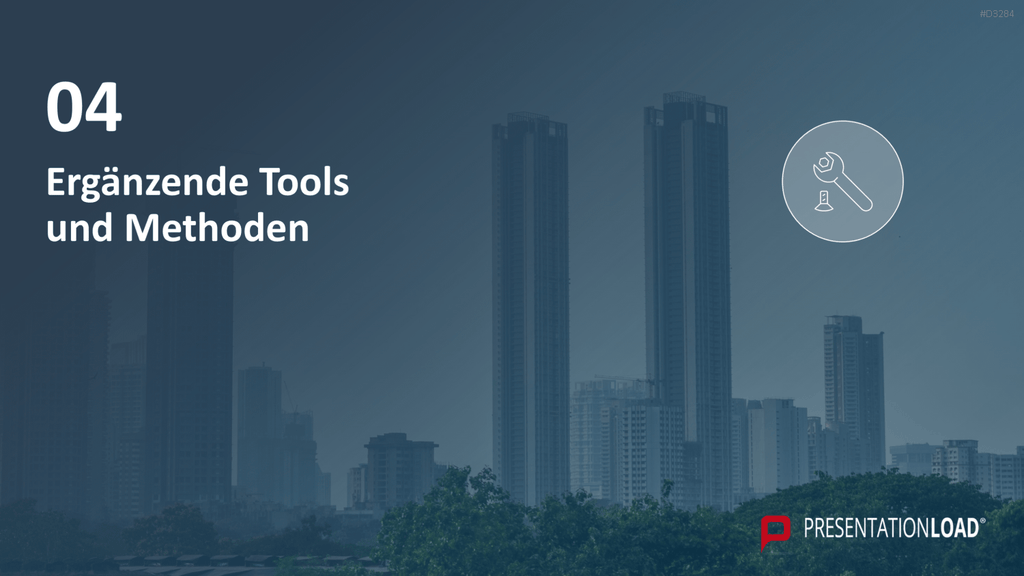 CAGE Distance Framework PowerPoint-Vorlage