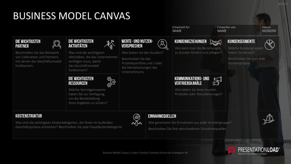 Canvas Bundle PowerPoint-Vorlage