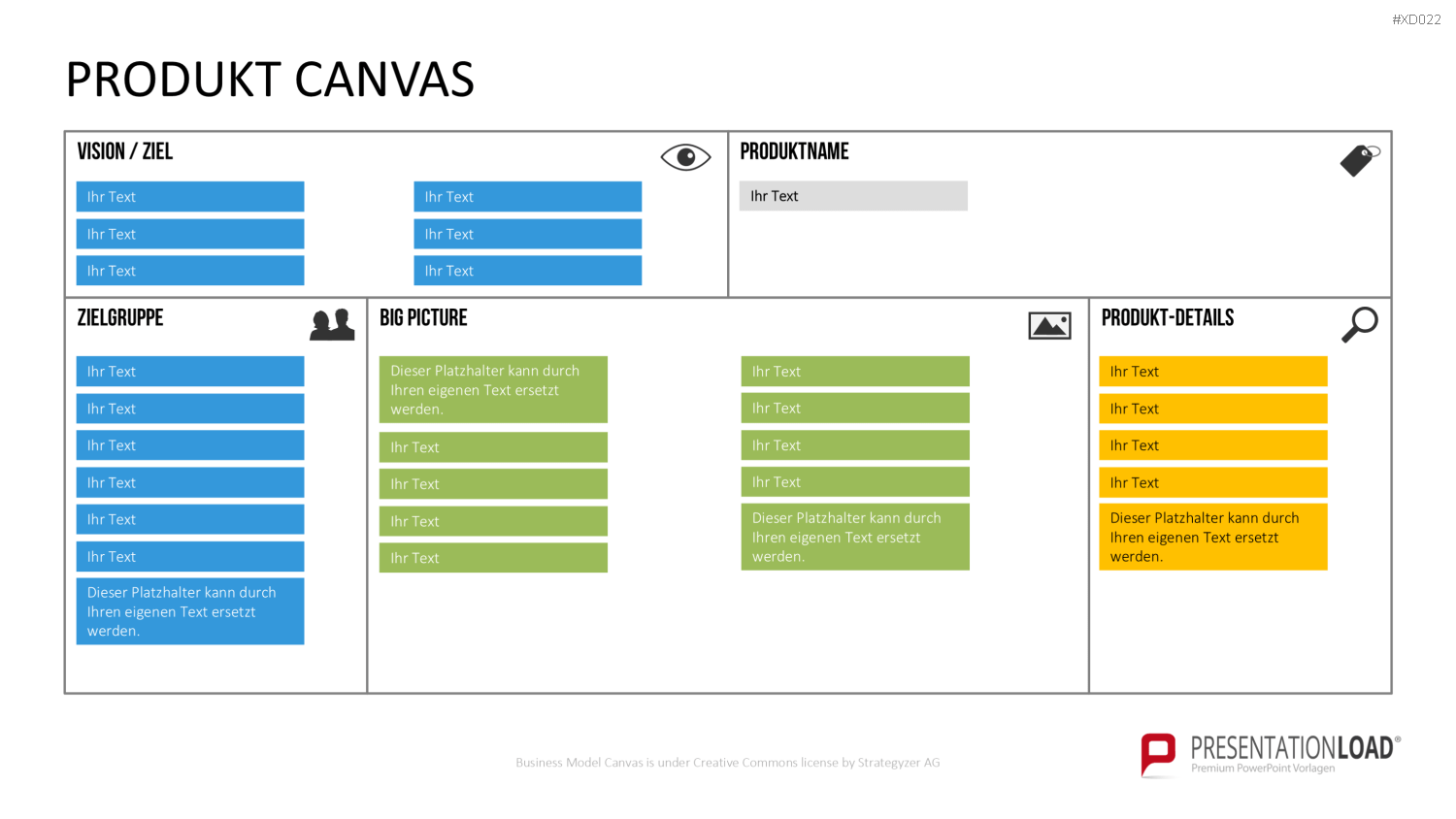 Canvas Bundle PowerPoint-Vorlage