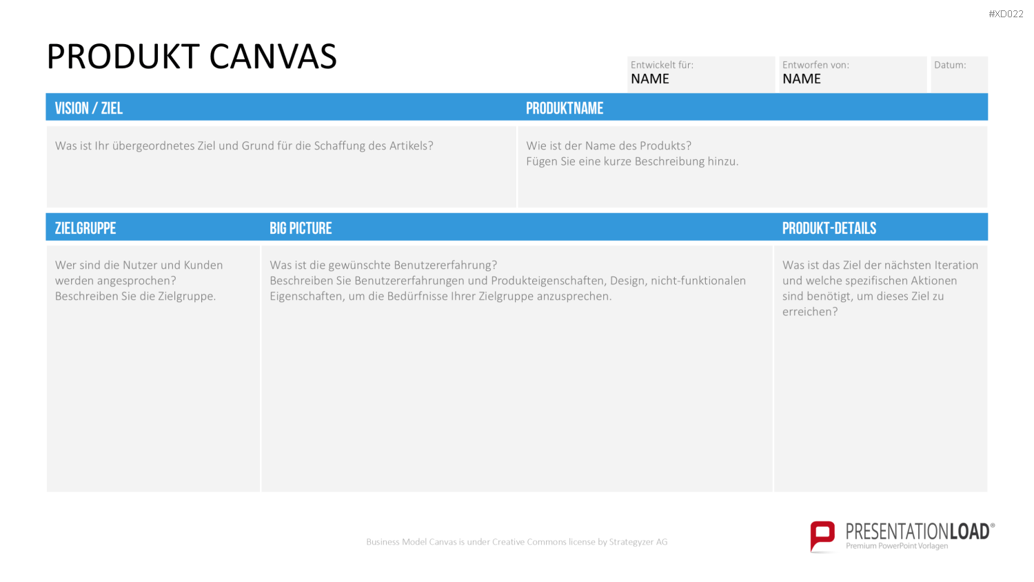 Canvas Bundle PowerPoint-Vorlage