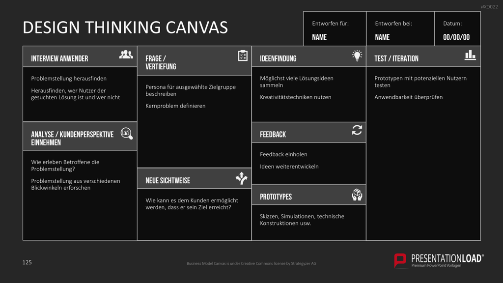Canvas Bundle PowerPoint-Vorlage