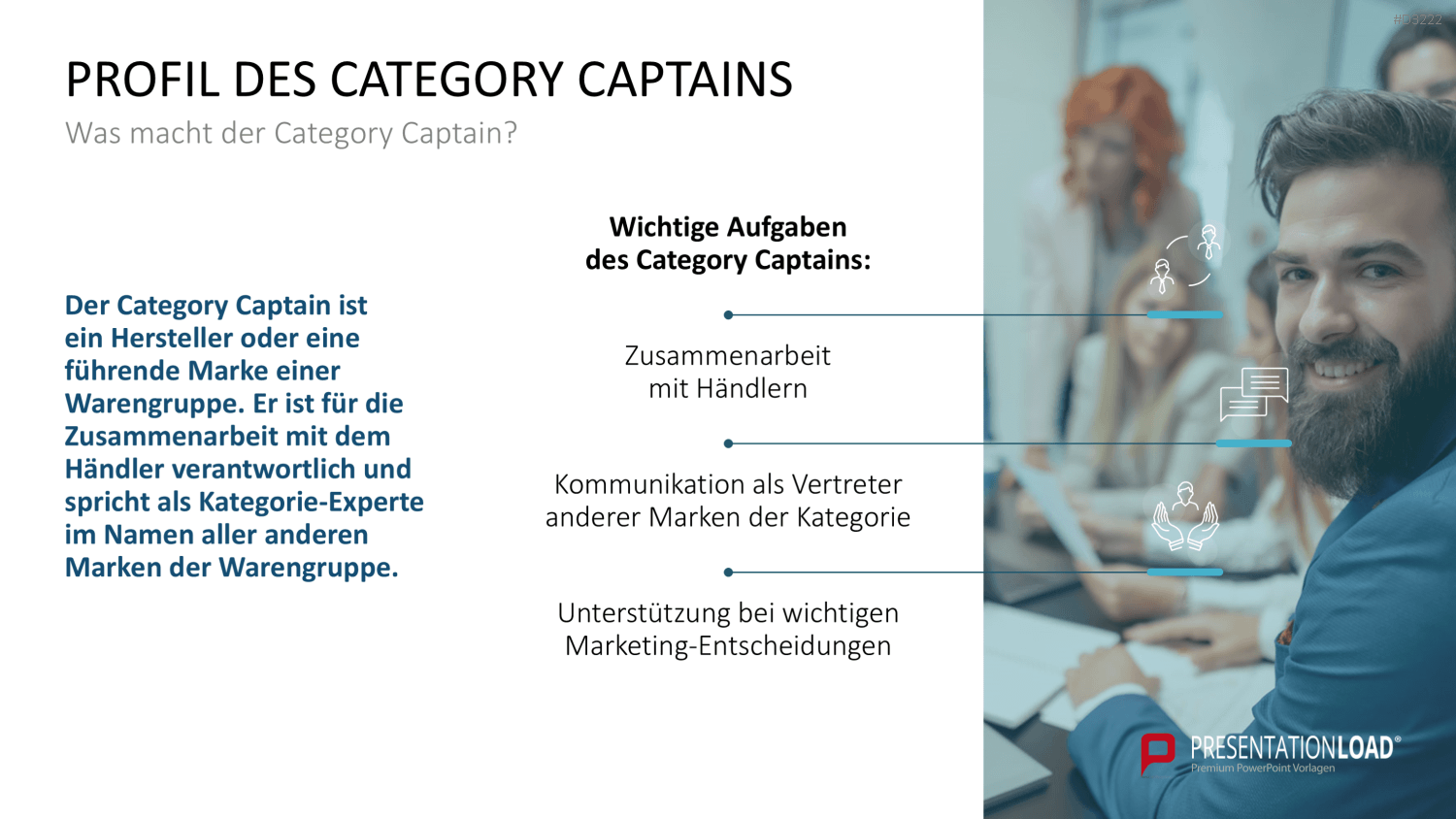Category Management PowerPoint-Vorlage