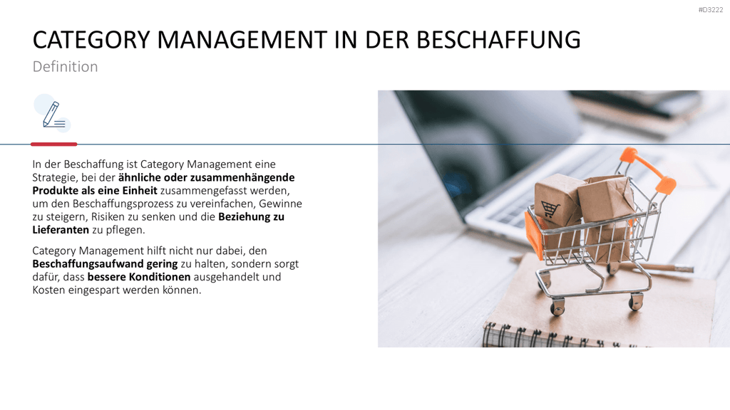 Category Management PowerPoint-Vorlage