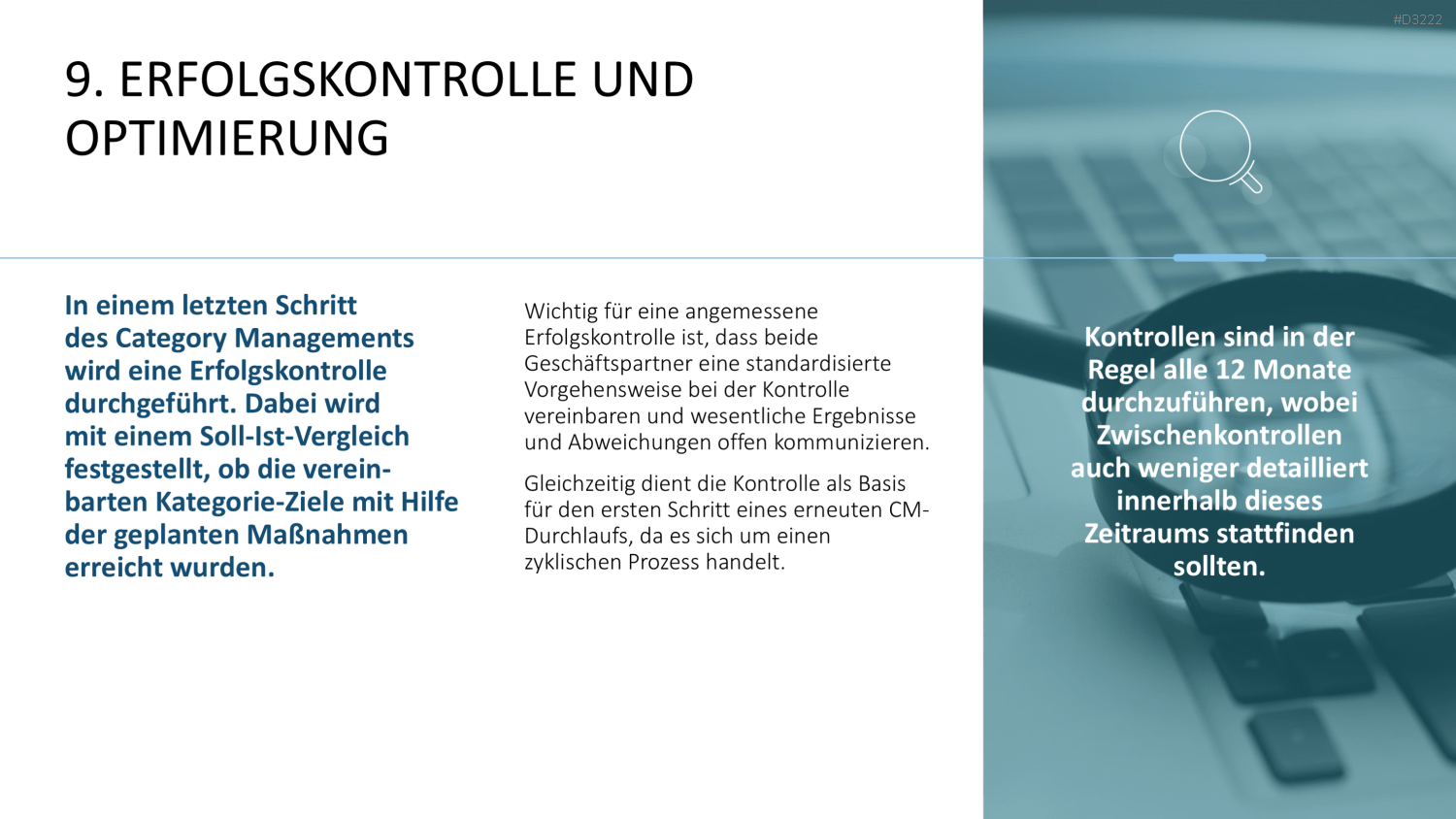 Category Management PowerPoint-Vorlage