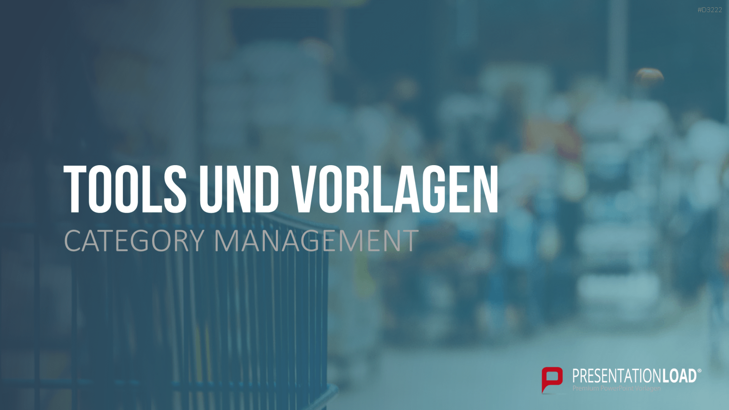 Category Management PowerPoint-Vorlage