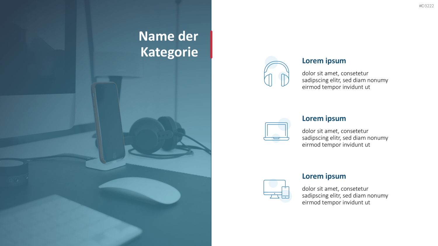 Category Management PowerPoint-Vorlage