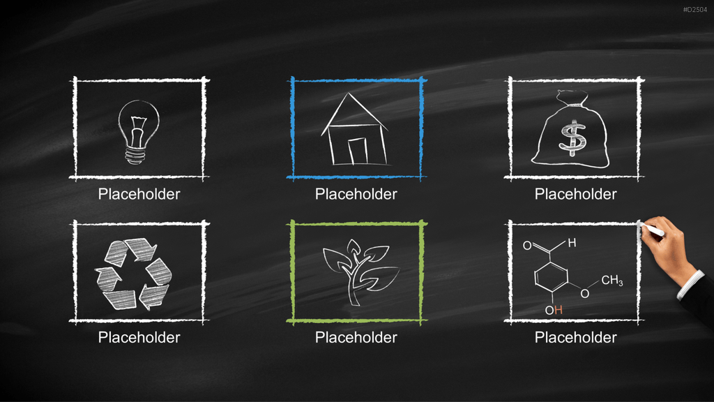 Kreidetafel - Chalkboards PowerPoint-Vorlage