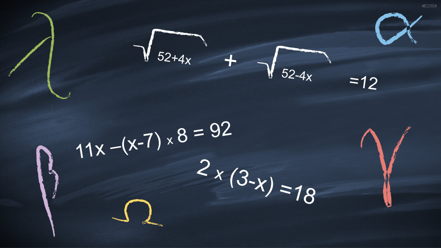 Kreidetafel - Chalkboards PowerPoint-Vorlage