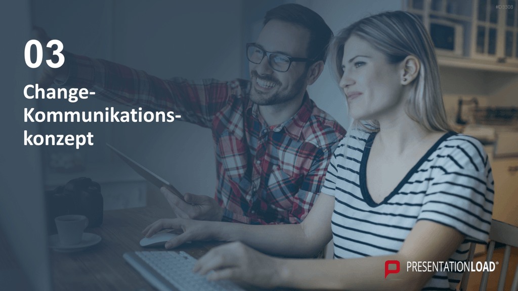 Change Kommunikation PowerPoint-Vorlage