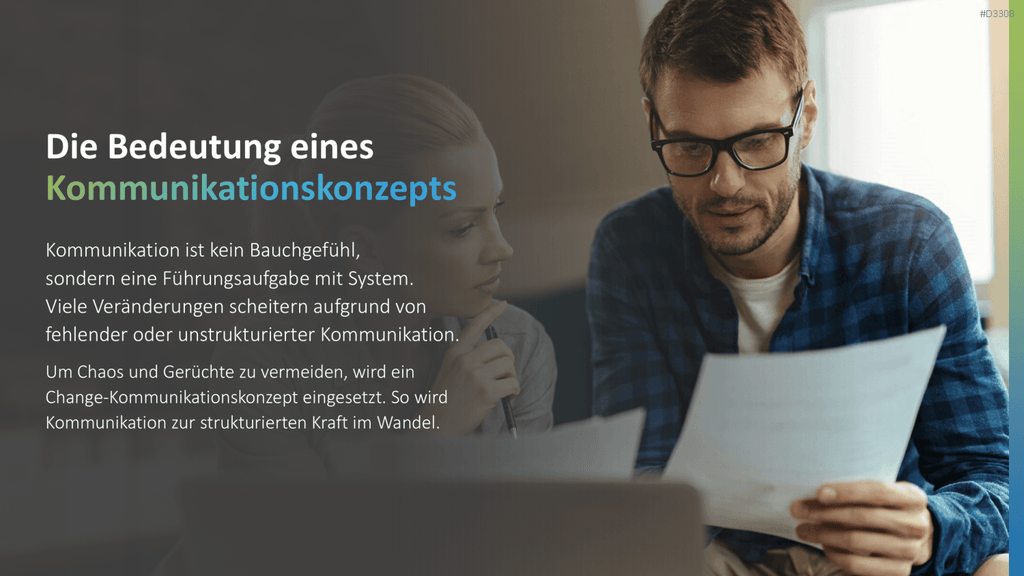 Change Kommunikation PowerPoint-Vorlage
