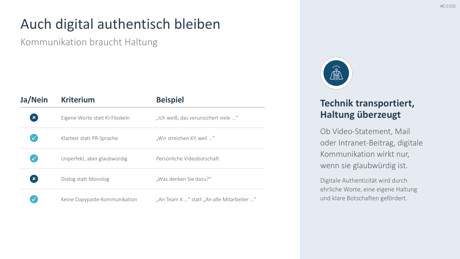 Change Kommunikation PowerPoint-Vorlage