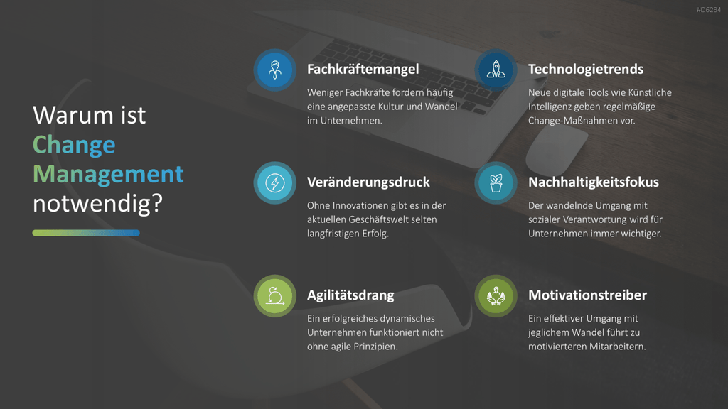 Change Management PowerPoint-Vorlage