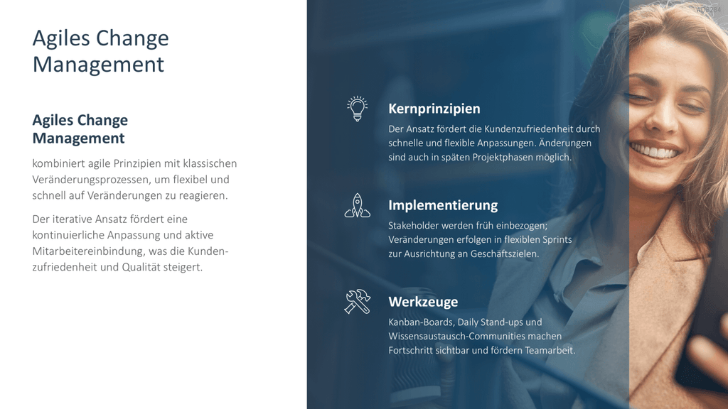 Change Management PowerPoint-Vorlage