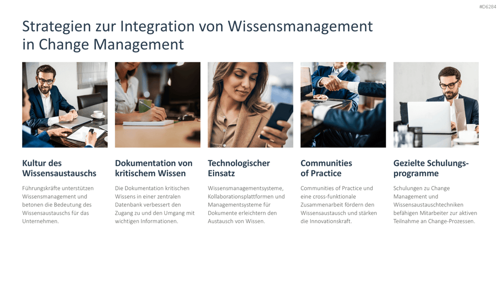 Change Management PowerPoint-Vorlage