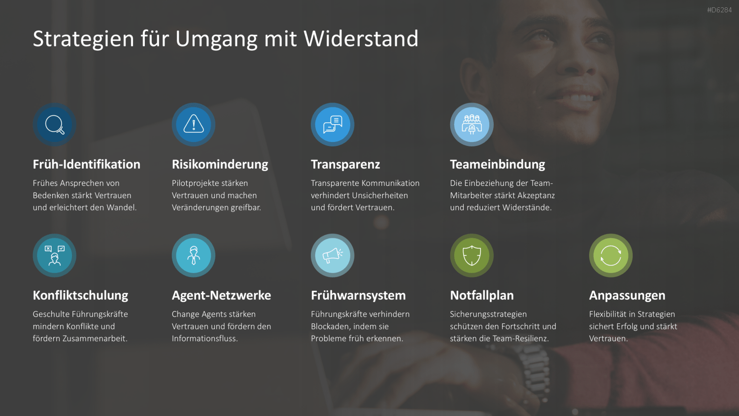 Change Management PowerPoint-Vorlage