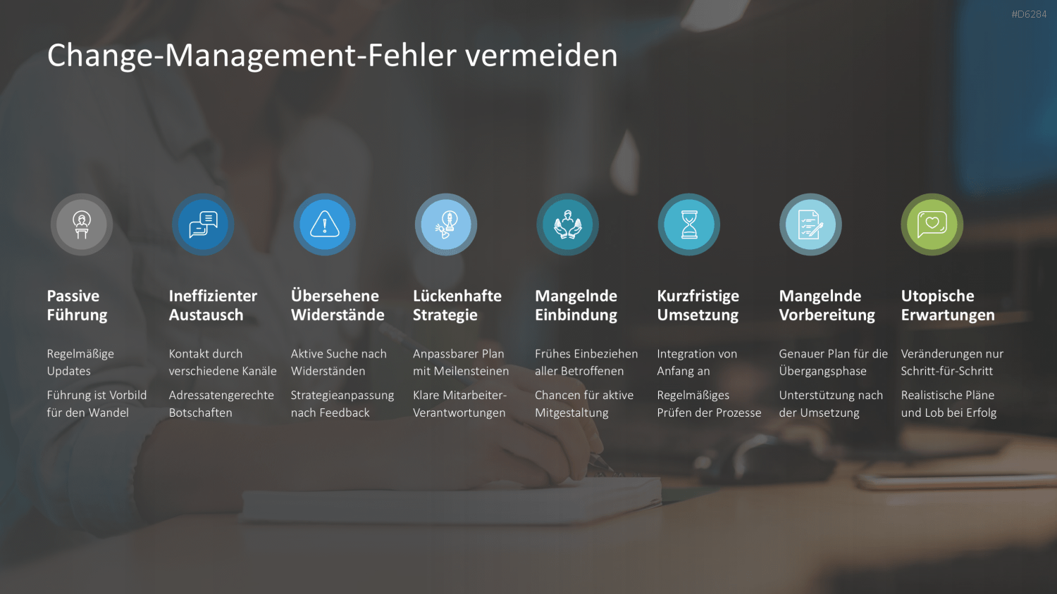 Change Management PowerPoint-Vorlage