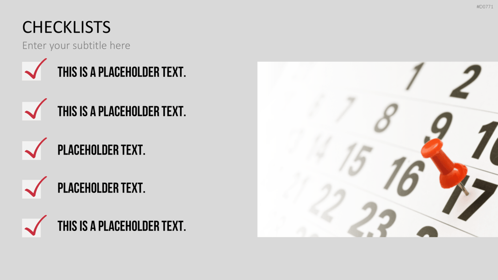 Checklisten und Bewertungen PowerPoint-Vorlage