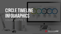 Infografik - Zeitstrahl (Kreise) PowerPoint-Vorlage