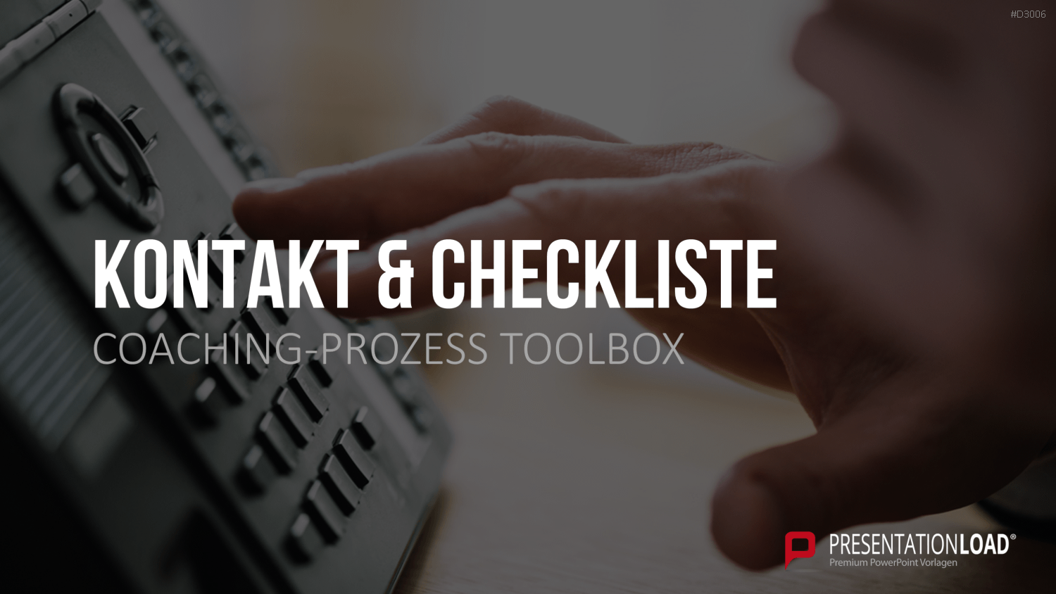 Coaching Process Toolbox PowerPoint-Vorlage