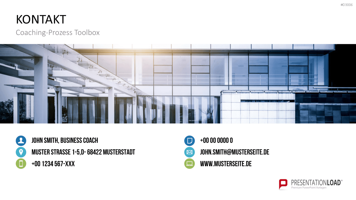 Coaching Process Toolbox PowerPoint-Vorlage