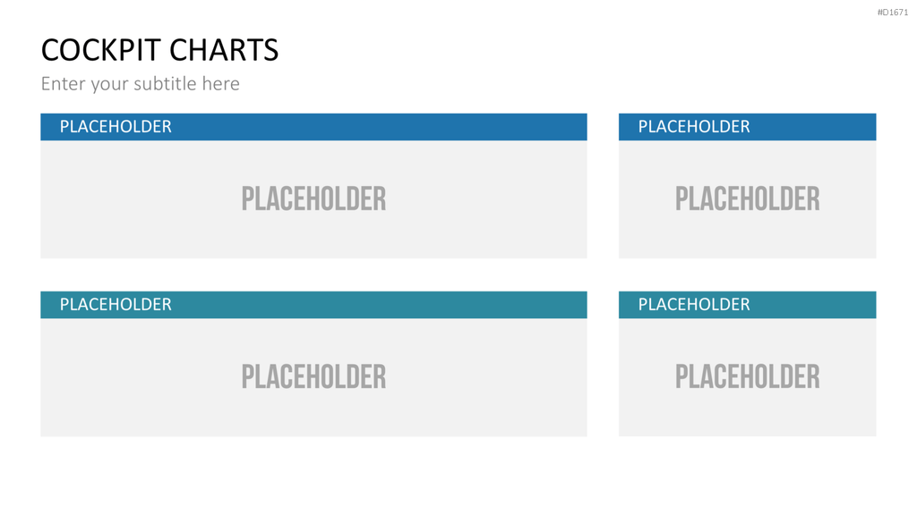 Cockpit-Charts PowerPoint-Vorlage