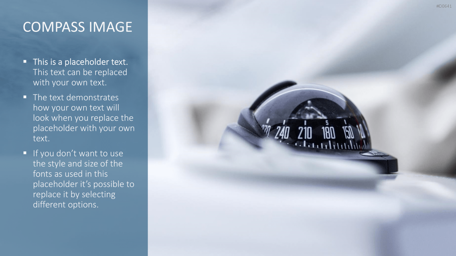 Kompass PowerPoint-Vorlage