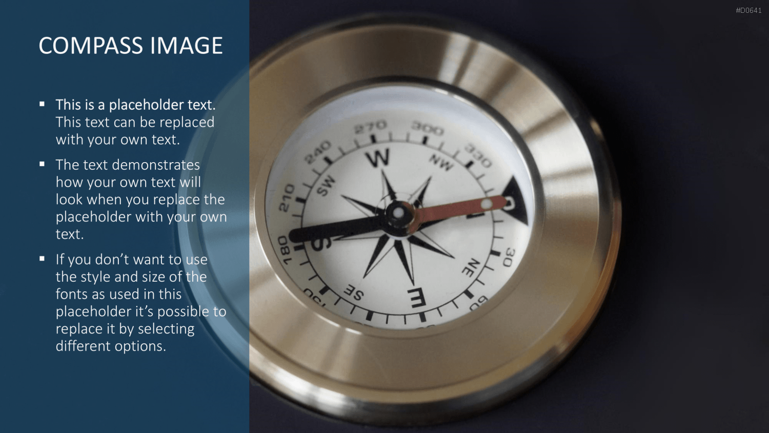 Kompass PowerPoint-Vorlage