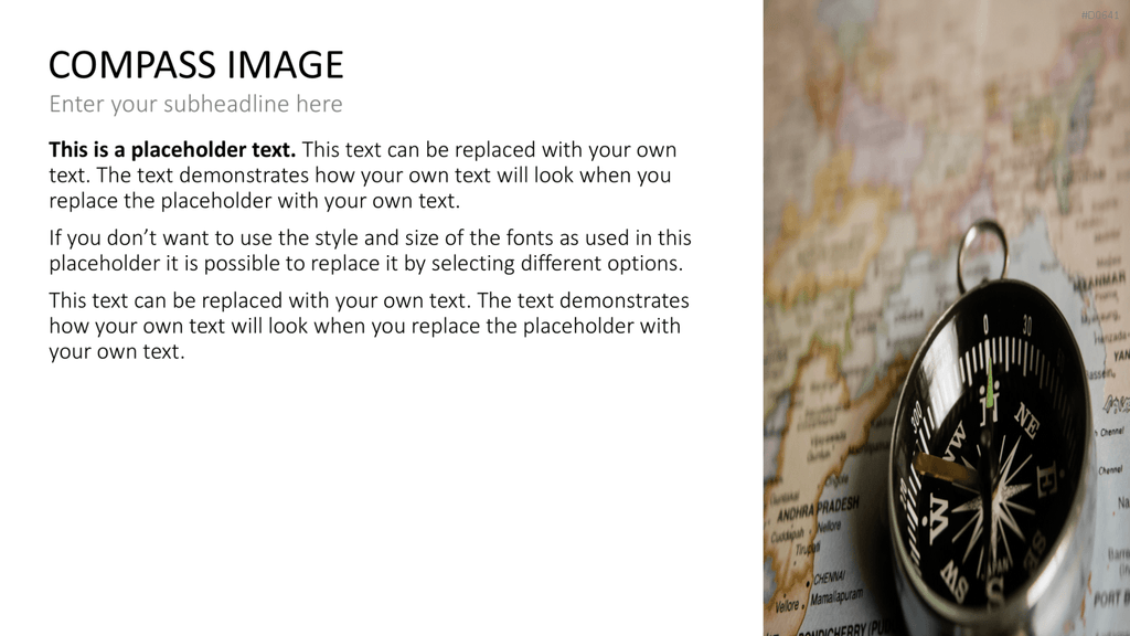 Kompass PowerPoint-Vorlage