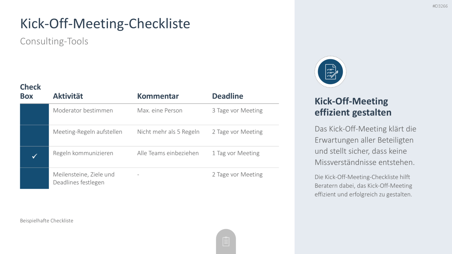 Consulting Toolbox PowerPoint-Vorlage