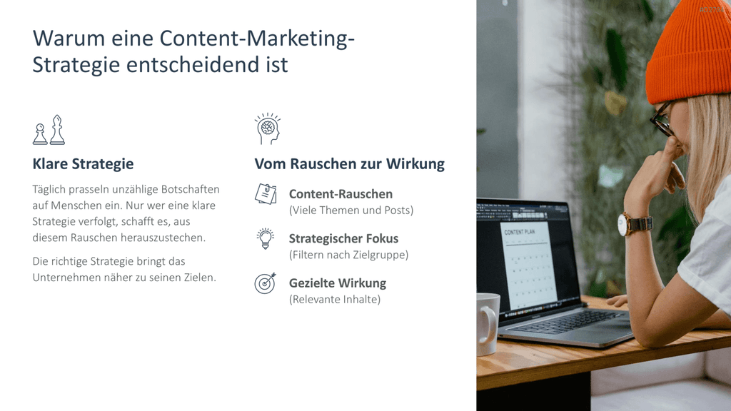 Content Marketing PowerPoint-Vorlage