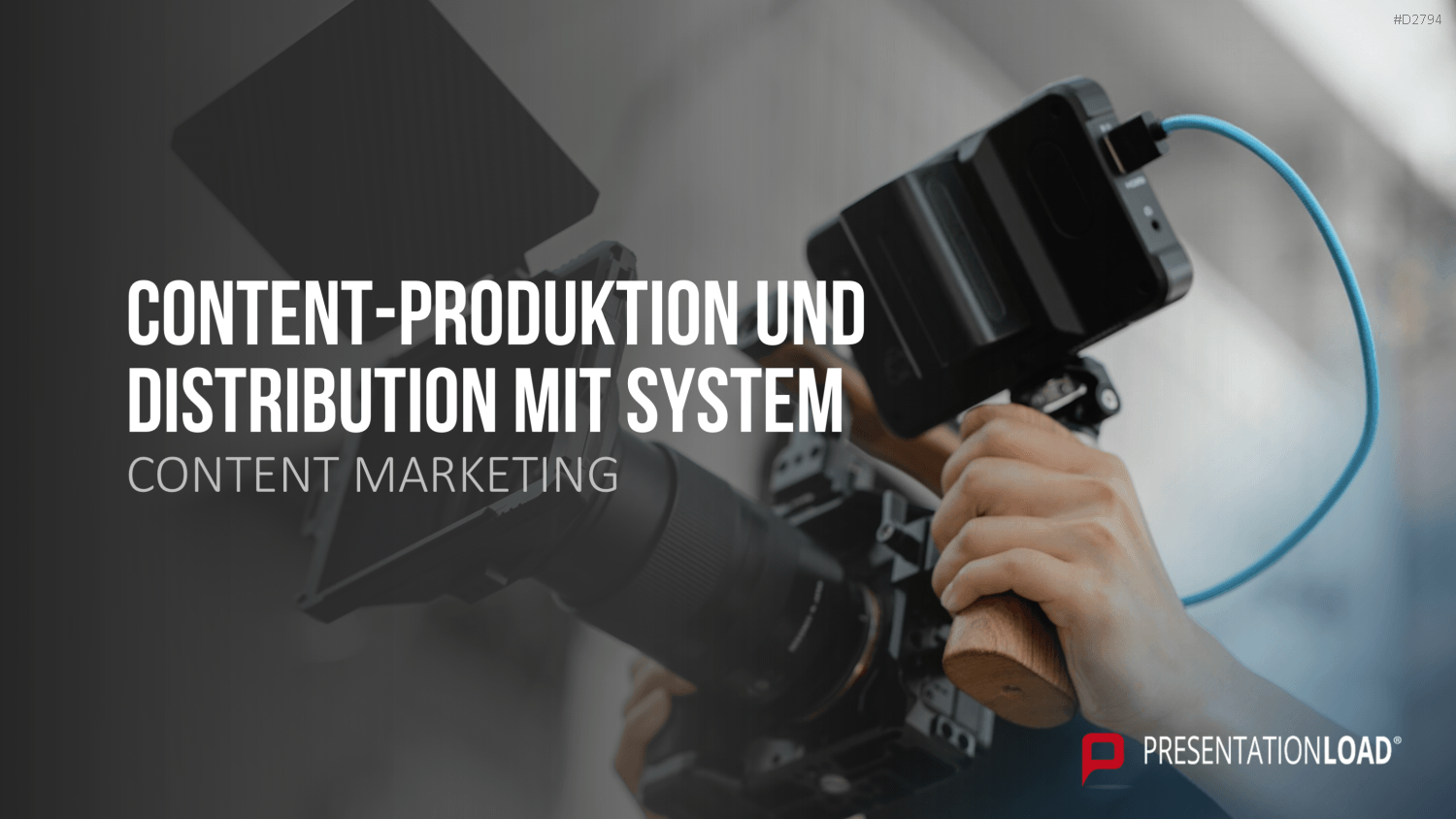 Content Marketing PowerPoint-Vorlage