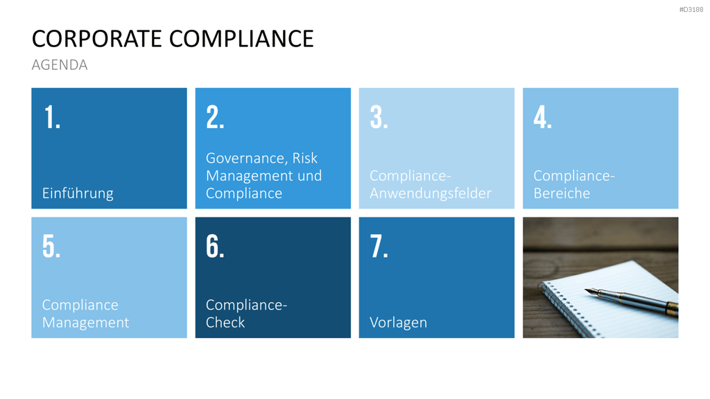 Corporate Compliance PowerPoint-Vorlage