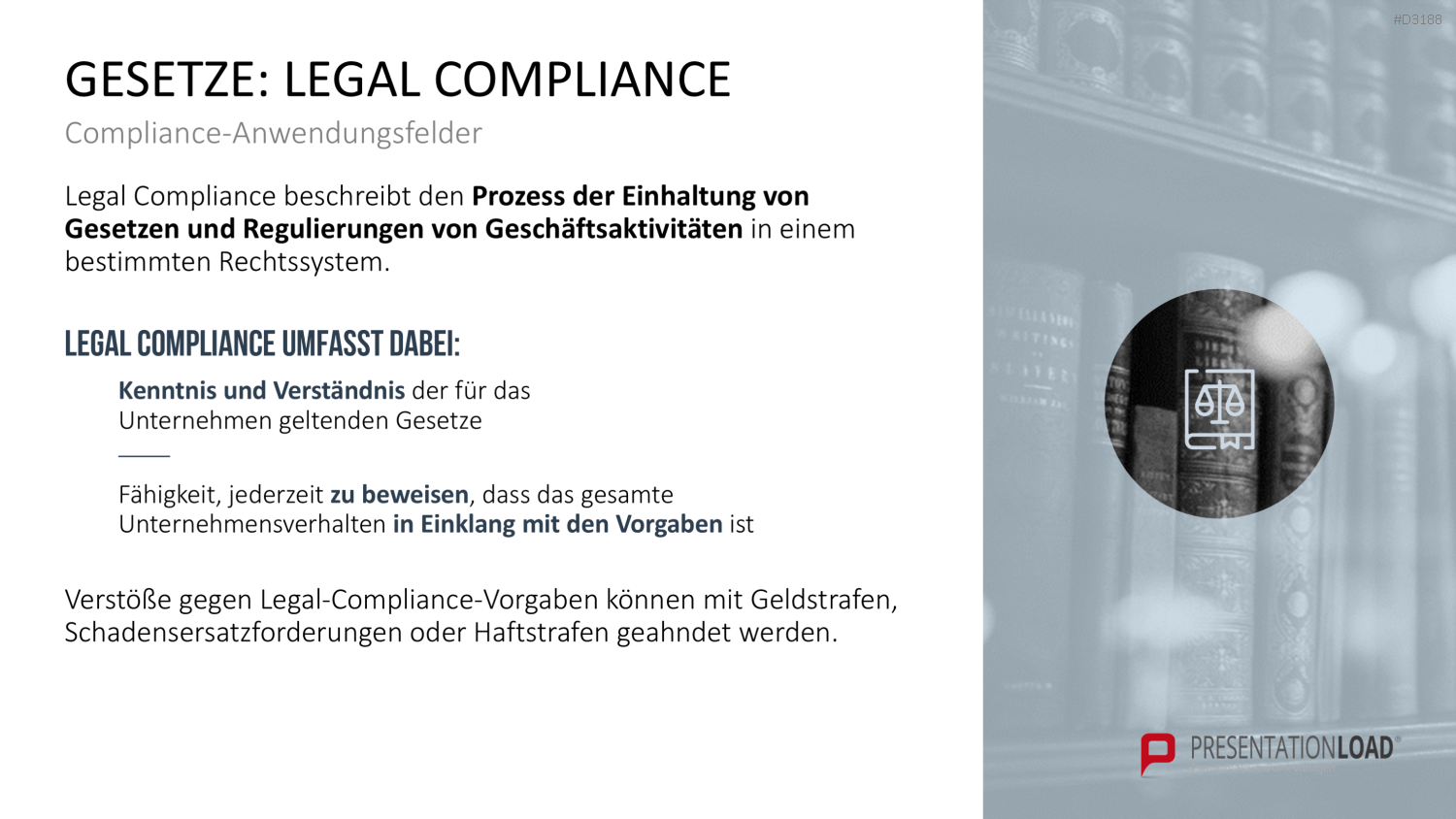Corporate Compliance PowerPoint-Vorlage