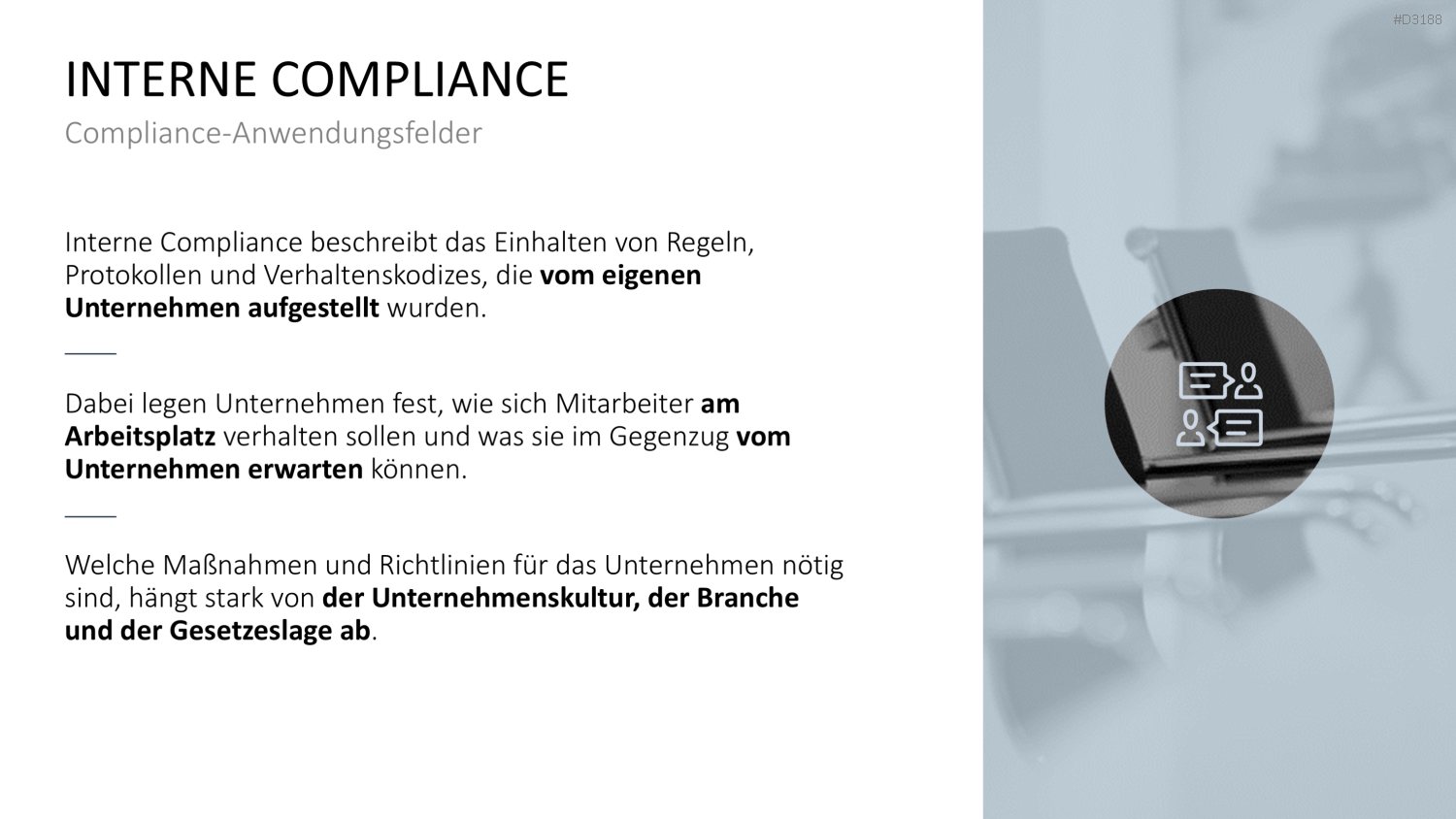 Corporate Compliance PowerPoint-Vorlage