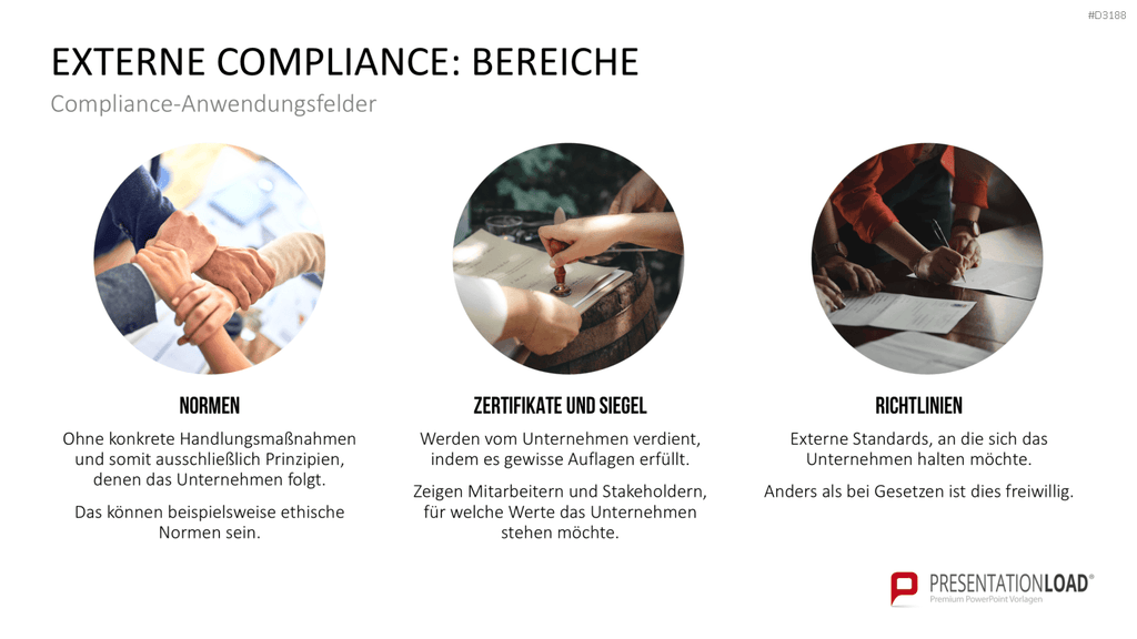 Corporate Compliance PowerPoint-Vorlage