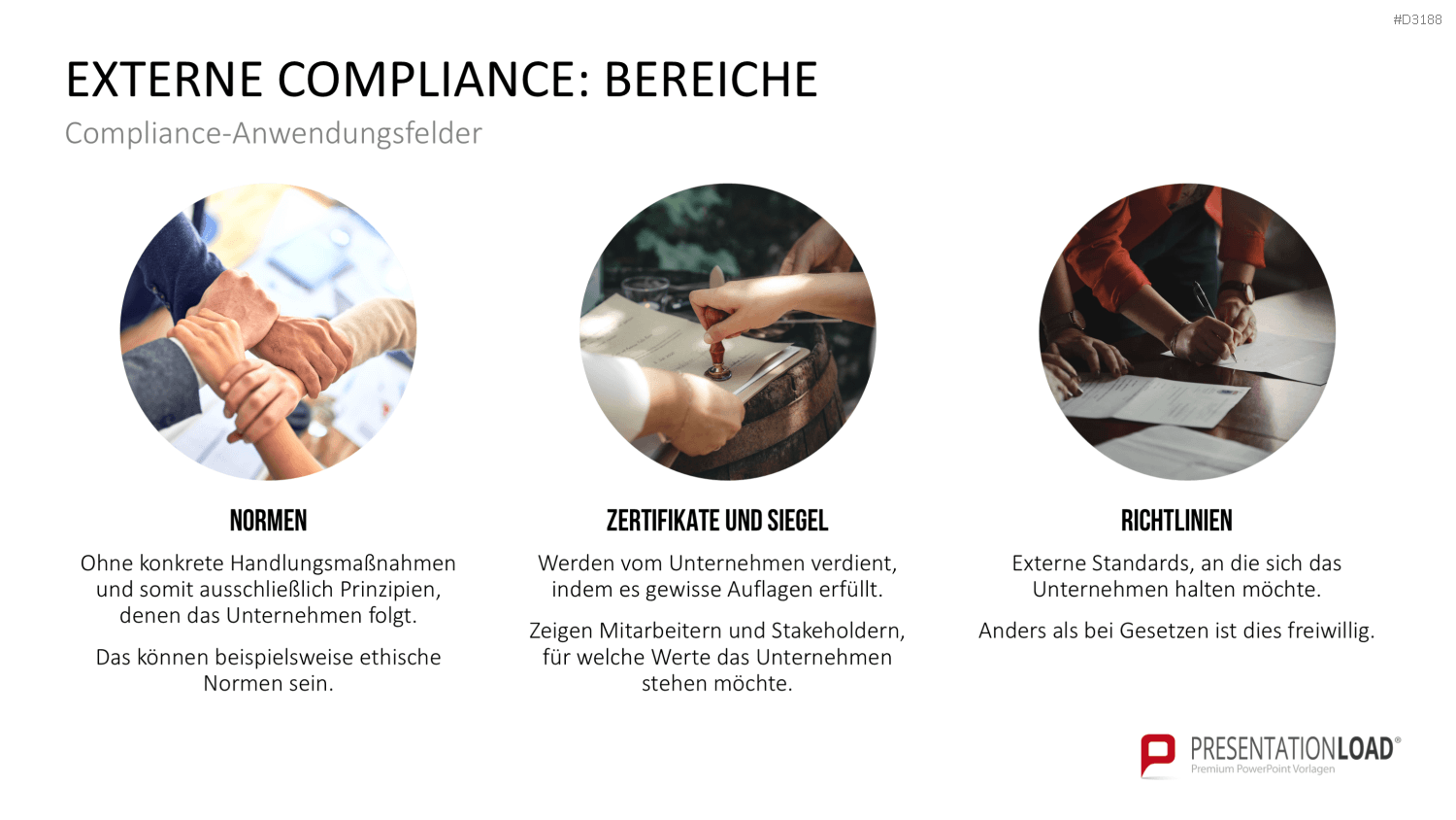 Corporate Compliance PowerPoint-Vorlage