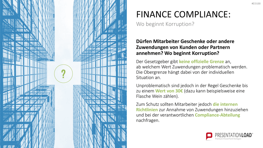 Corporate Compliance PowerPoint-Vorlage