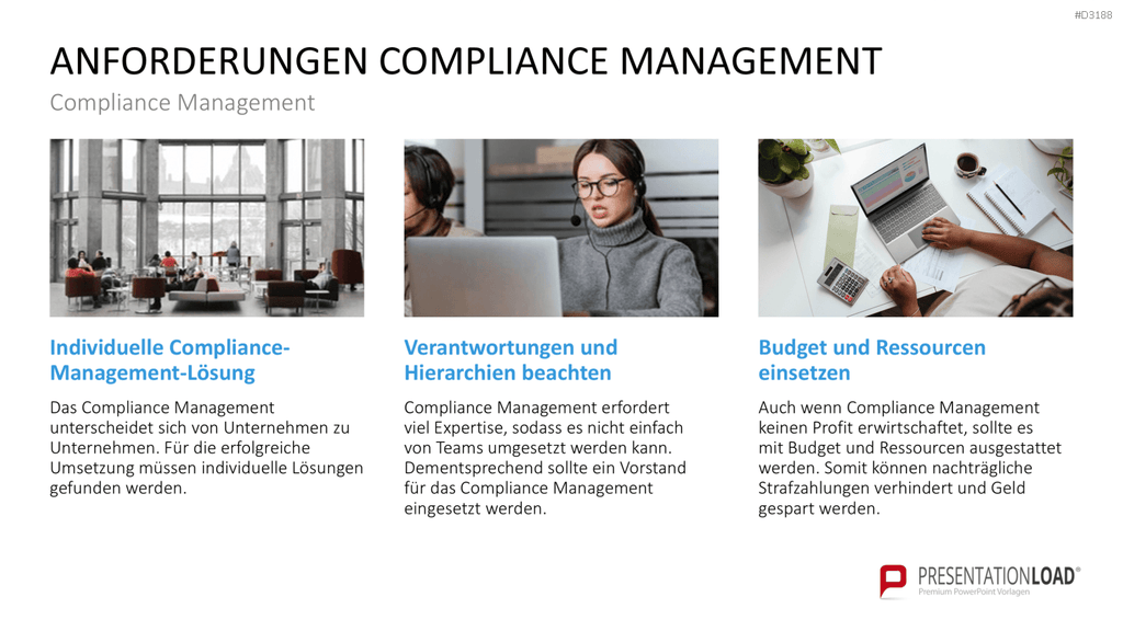 Corporate Compliance PowerPoint-Vorlage