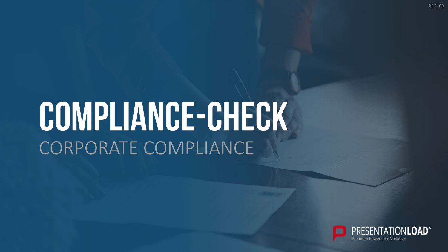 Corporate Compliance PowerPoint-Vorlage