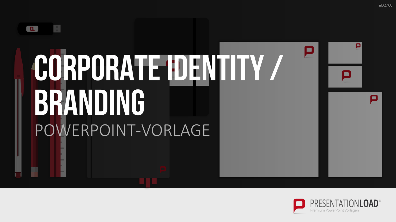 Corporate Identity / Branding PowerPoint-Vorlage