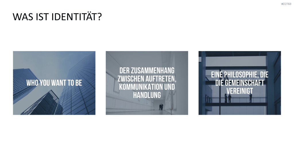 Corporate Identity / Branding PowerPoint-Vorlage