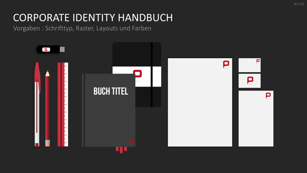 Corporate Identity / Branding PowerPoint-Vorlage