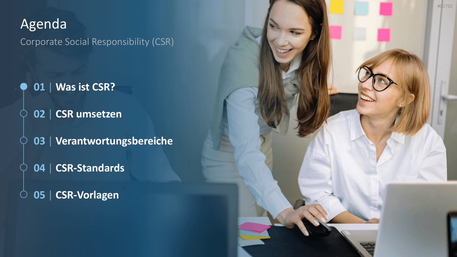 Corporate Social Responsibility (CSR) PowerPoint-Vorlage