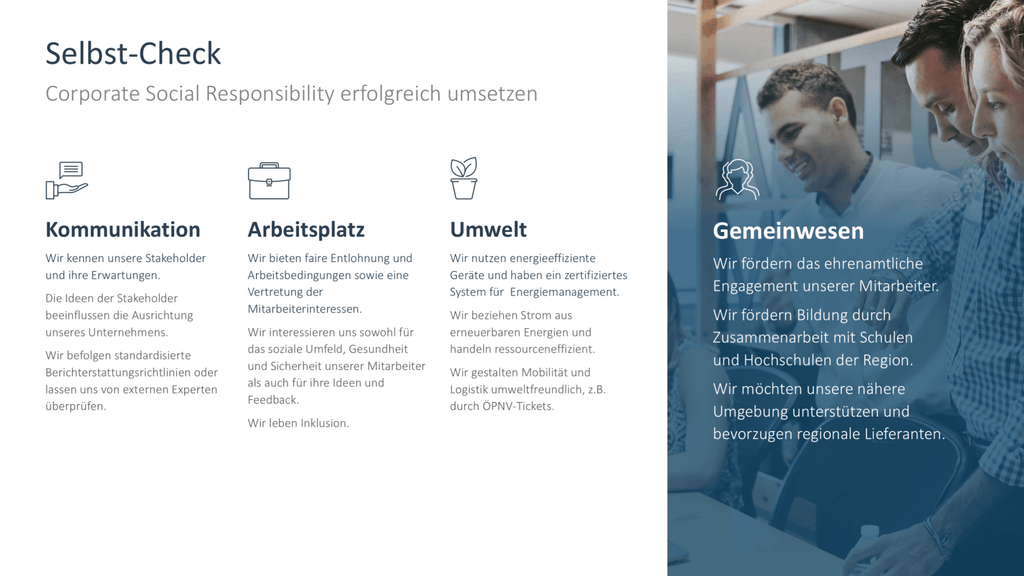 Corporate Social Responsibility (CSR) PowerPoint-Vorlage