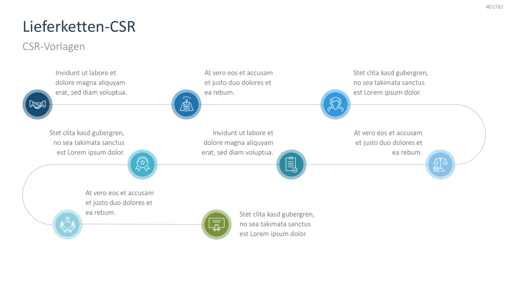 Corporate Social Responsibility (CSR) PowerPoint-Vorlage